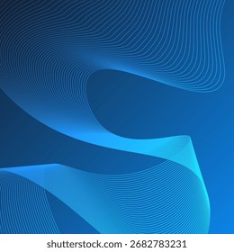 Minimal digital wavy line texture or pattern background for digital use