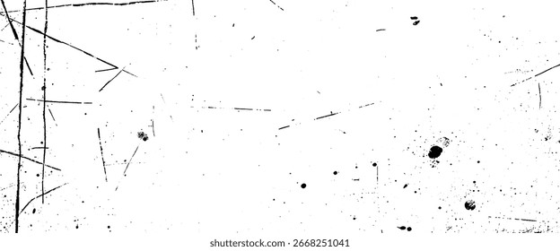 Minimal Distressed Grunge Scratch Texture with Dust Effect