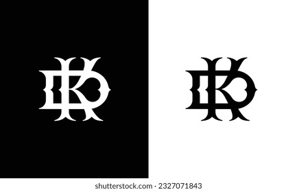 Logo mínimo de DK. Icono de una carta KD sobre un fondo de lujo. Idea de logotipo basada en las iniciales del monograma DK. Símbolo de carta de variedad profesional y logotipo de KD en segundo plano.