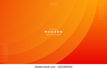 minimal dynamic background gradient with circle, abstract creative background, modern landing page concept vector.