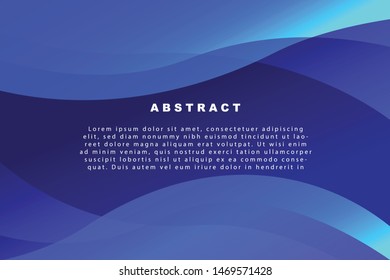 minimal dynamic blue modern background