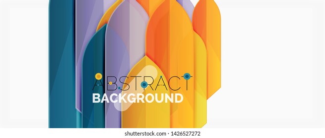 Minimaler dynamischer geometrischer Vektorhintergrund