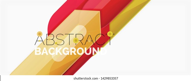 Minimal dynamic geometric vector background