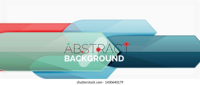 Minimal dynamic geometric vector background