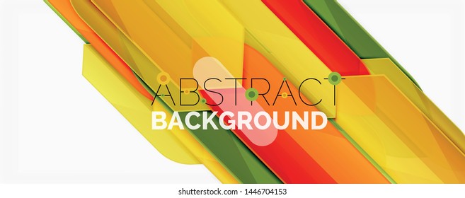 Minimal dynamic geometric vector background