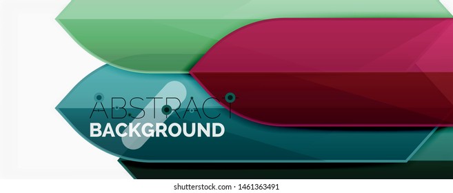 Minimal dynamic geometric vector background