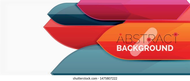 Minimal dynamic geometric vector background