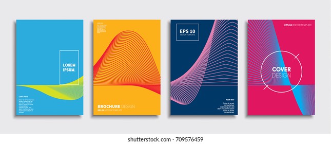 Minimal Editorial Vector Covers Design. Future Poster Template.