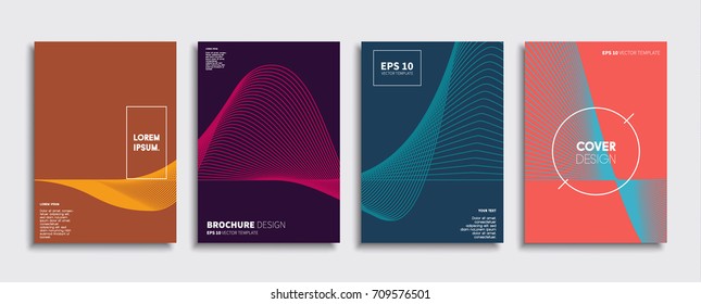 Minimal Editorial Vector Covers Design. Future Poster Template.