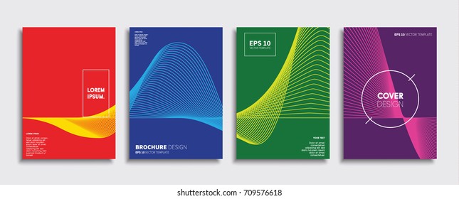 Minimal Editorial Vector Covers Design. Future Poster Template.