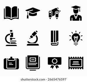 Minimal Education Icon Pack for Students and Teachers