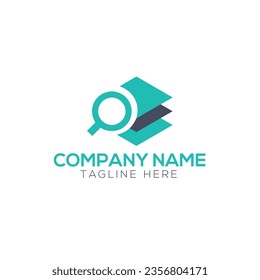Minimal education logo design template