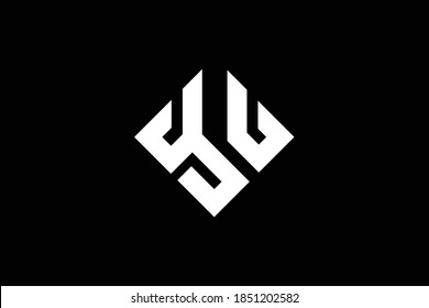 Mínimo y elegante logotipo de arte en monograma. Excelente profesional de moda impresionante artística WS SW con el logotipo del icono del Alfabeto basado inicialmente en el código. Logo de Premium Business. Color blanco sobre fondo negro