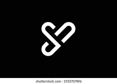 Minimal elegant monogram art logo. Outstanding professional trendy awesome artistic Y MY YM initial based Alphabet icon logo. Premium Business logo. White color on black background