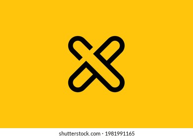 Minimal elegant monogram art logo. Outstanding professional trendy awesome artistic XT TX initial based Alphabet icon logo. Premium Business logo.