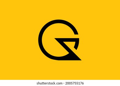 Minimal elegantes Monogram-Logo. Hervorragende professionelle Trendsetter atemberaubende künstlerische G GR RG Initial-basiertes Alphabet Icon Logo. Premium Business Logo.