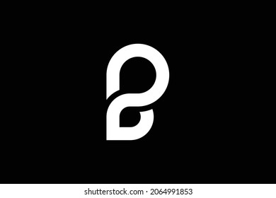 Minimal elegantes Monogram-Logo. Hervorragende professionelle Trendsetter atemberaubende künstlerische B BZ ZB Initial-basiertes Alphabet Icon Logo. Premium Business Logo. Weiße Farbe auf schwarzem Hintergrund.
