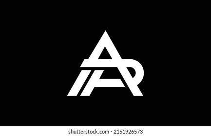 Minimal elegant monogram art logo. Outstanding professional trendy awesome artistic AP PA initial based Alphabet icon logo. Premium Business logo