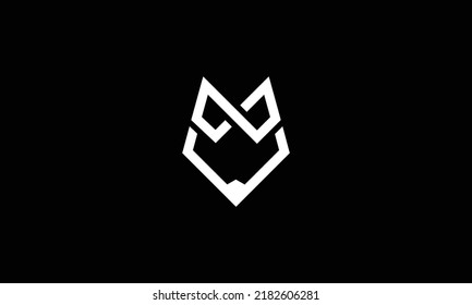 Minimal elegantes Monogram-Logo. Hervorragendes professionelles trendiges, beeindruckendes künstlerisches W WV VW Logo mit anfänglichem Alphabet-Icon.