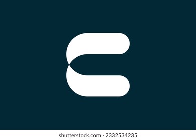 Minimal elegantes Monogram-Logo. Professionelles, modernes Alphabet Icon Logo. C. Premium Business Logo.