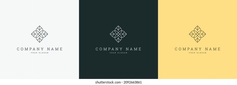 Minimal Elegant Multipurpose Vertical Logo Template And Line Art Symbol And Icon