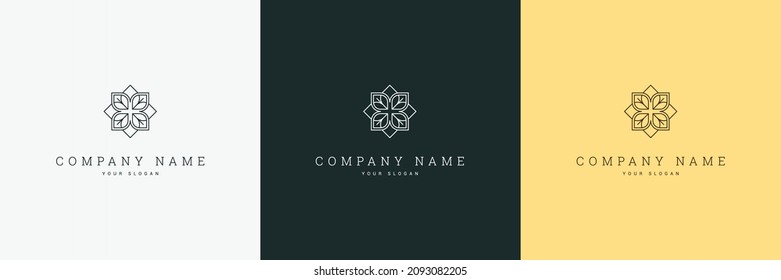 minimale, elegante, vertikale Logo-Vorlage und Symbol für Linien und Linien