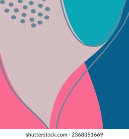 Minimal empty doodle pattern in trendy pastel color.Social media story post event poster invitation party banner flyer graphic design typography greeting card celebration.Abstract background vector
