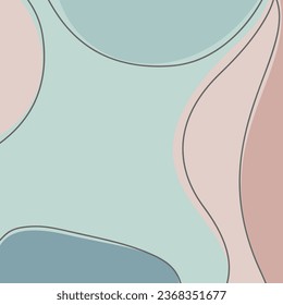 Minimal empty doodle pattern in trendy pastel color.Social media story post event poster invitation party banner flyer graphic design typography greeting card celebration.Abstract background vector