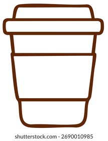 Design de copo de bebida de queda mínimo com tom acolhedor