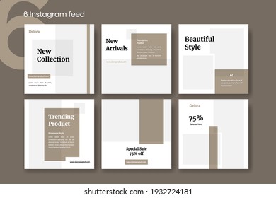 Minimal Fashion Social media post. suitable for business promotion media. This pack is great for designers, bloggers, creators, and entrepreneur designers, bloggers, creators, entrepreneurs, marketing