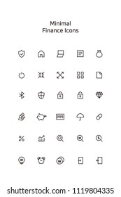 minimal finance icon