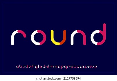 minimal flat creative modern alphabet small letter logo design
