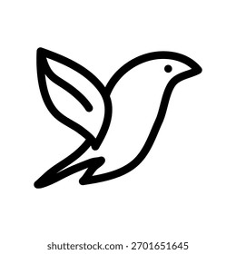 Um ícone de design plano mínimo com um peitoral de aparência moderna