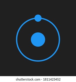 Minimal flat model for hydrogen molecule....