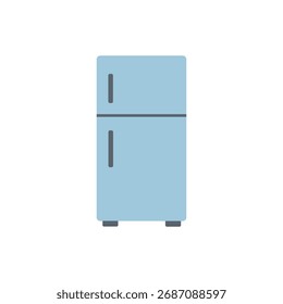 Icono de refrigerador plano mínimo