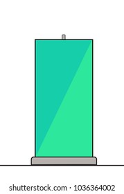 Minimal Flat Rollup Icon