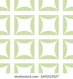 Ilustração de vetor plano mínimo de um padrão de semicírculo geométrico retrô em estilo moderno de meados do século