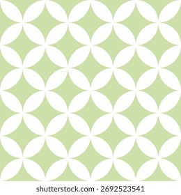 Ilustração de vetor plano mínimo de um padrão de semicírculo geométrico retrô em estilo moderno de meados do século