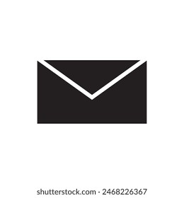 minimal flat vector mail icon