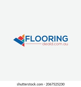 Minimal flooring logo for business