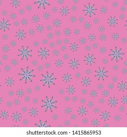 Minimal flower seamless pattern vector illustration. Floral design for fabric interior decor. Graphic simple flower seamless background. Botanical motifs vector illustration with abstract chamomile.