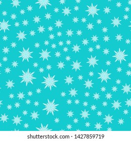 Minimal flower seamless pattern vector illustration. Floral design for textile print. Geometric simple flower seamless background. Vector organic illustration with abstract daisy.