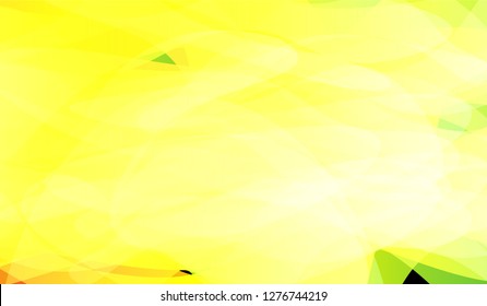 Minimal Flowing Background. Bright Neon Trendy Design for Print, Cover, Poster. Gradient Shapes on Black Background.