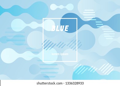 Minimal fluid abstract background. Futuristic gradient shapes design. Creative illustration ideal for covers, web and social media. Vector eps10.