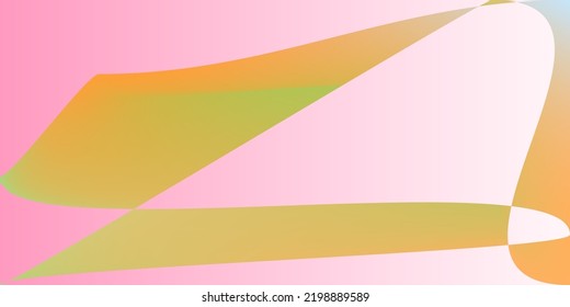 Minimal Fluid Modern Dynamic Office Background. Pink Shape Layers Pastel Digital Gradient Mesh. Neon Smooth Technology Futuristic Modern Design. Rainbow Psychedelic Multicolor Color Illustration.