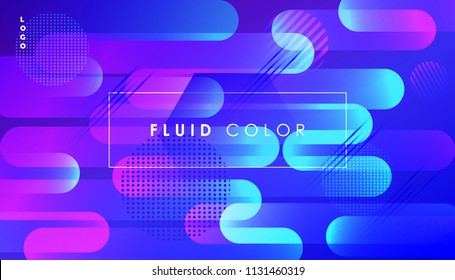 Minimal fluid vibrant color gradient bubbles float shapes lines dynamic ultraviolet reflection colorful abstract soccer wallpaper headline  template business, futuristic trendy design concept banner