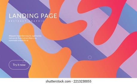 Minimal Flyer. Blue Plastic Banner. Digital Poster. Wavy Landing Page. Cool Gradient Cover. Geometric Journal. Graphic Frame. Multicolor Brochure. Lilac Minimal Flyer