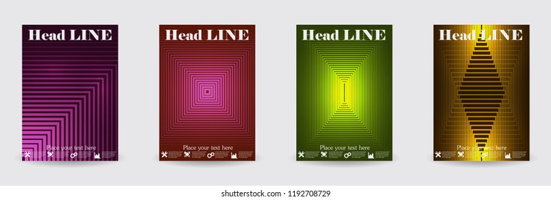 Minimal flyer cover business brochure vector design, Annual report for presentation.