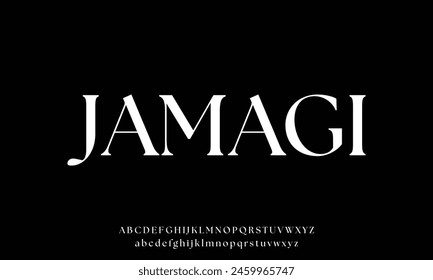 Minimal font creative modern alphabet. Typography with dot regular and number. minimalist style fonts set.
