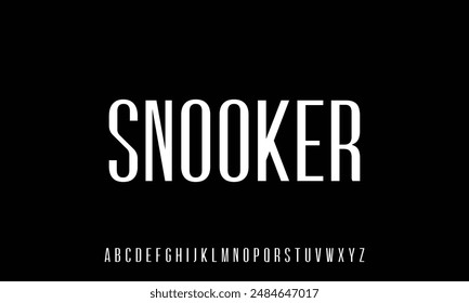 Minimal font creative modern alphabet. Typography with elegant regular and number. minimalist style fonts set.